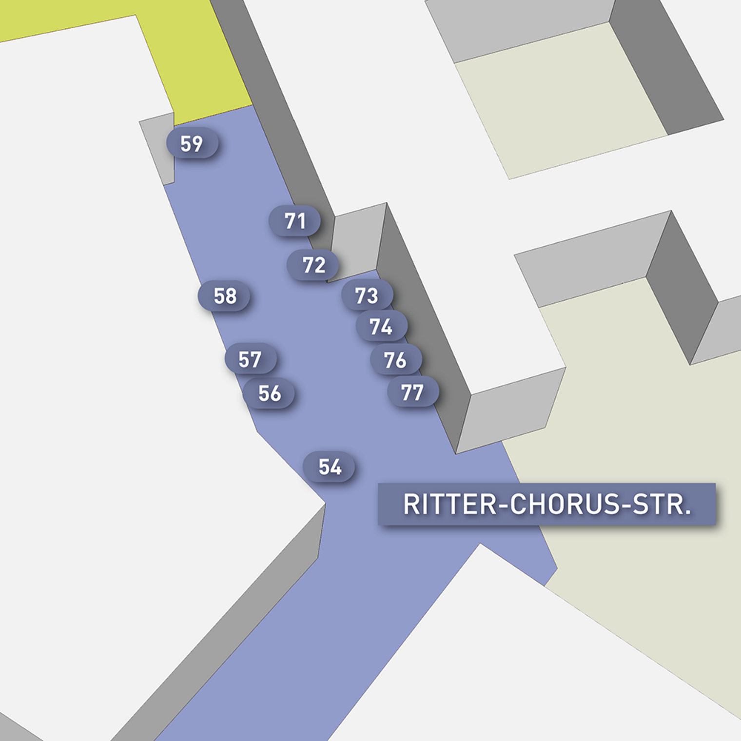 Standortkarte: Ritter-Chorus-Str. / Johannes-Paul-II-Str.
